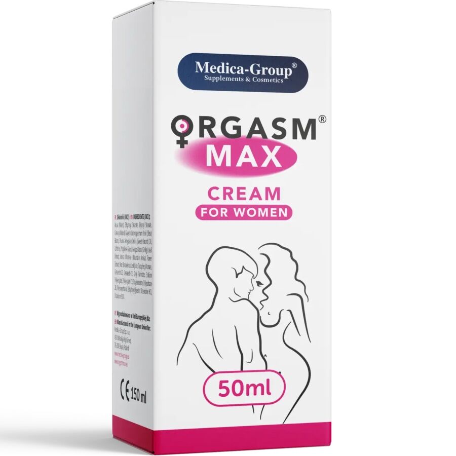 MEDICA GROUP – ORGASM MAX CREMA INTIMA PARA MUJER 50 ML