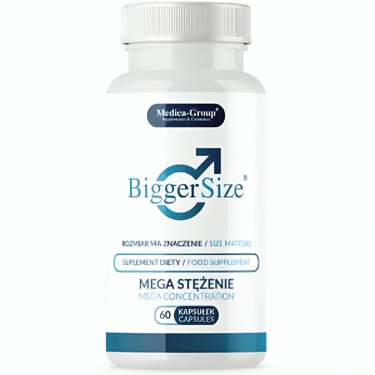 MEDICA GROUP – BIGGER SIZE AUMENTO PENE 60 CÁPSULAS