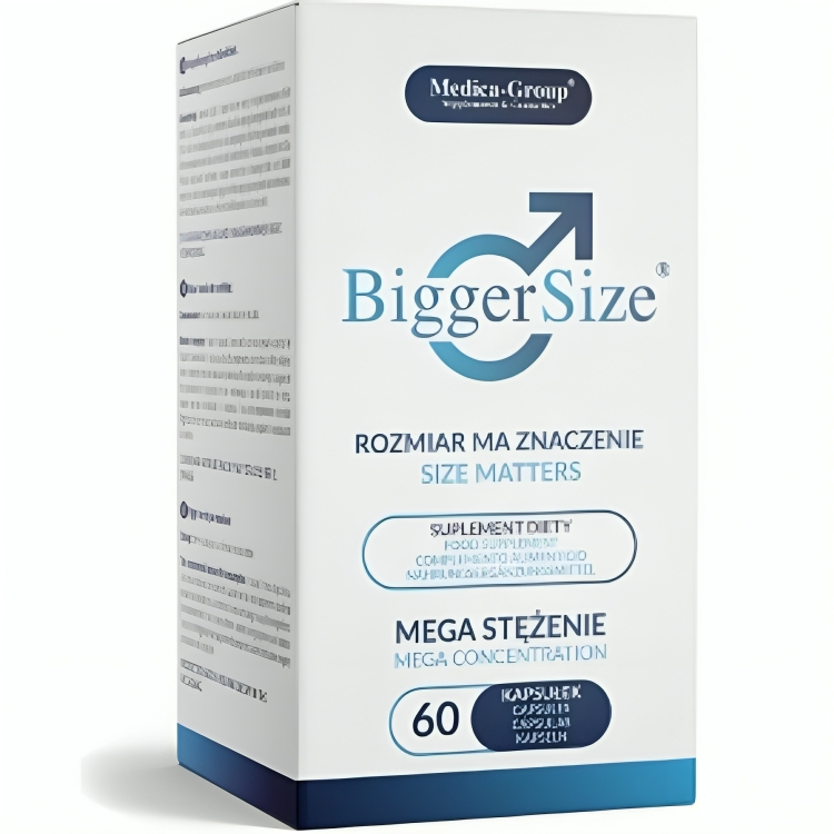 MEDICA GROUP – BIGGER SIZE AUMENTO PENE 60 CÁPSULAS
