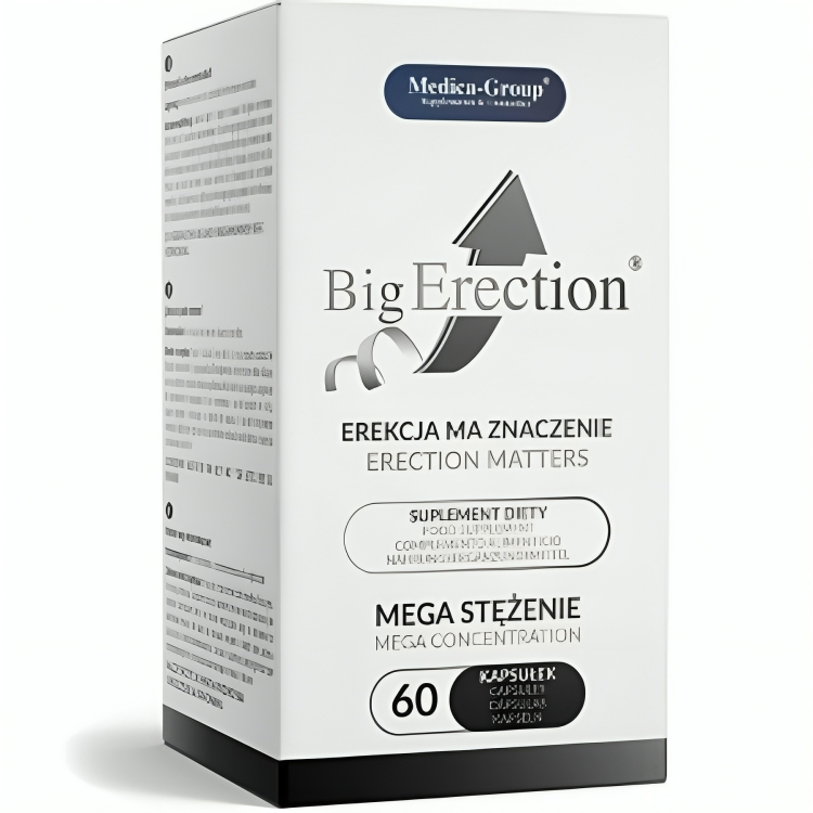 MEDICA GROUP – BIG ERECTION POTENCIADOR HOMBRE 60 CÁPSULAS