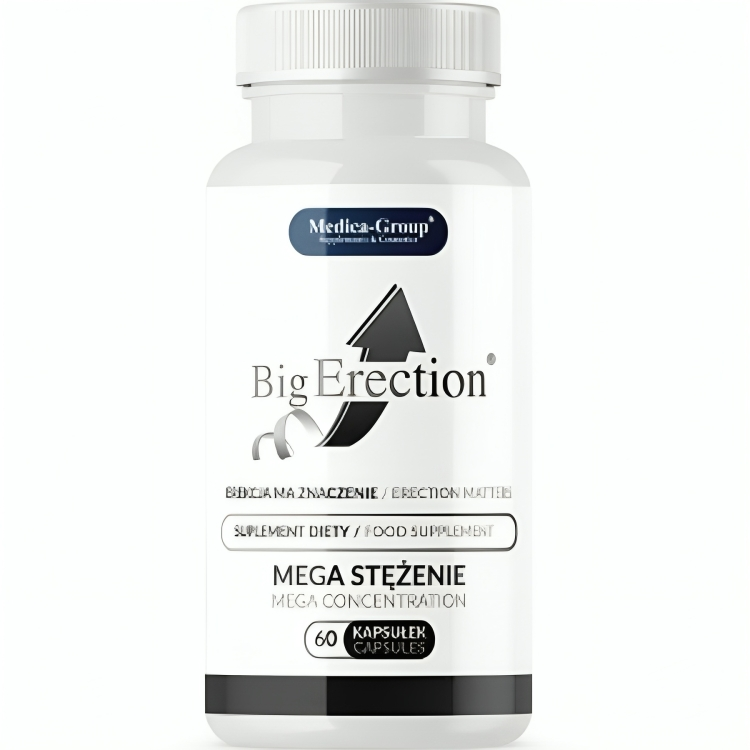 MEDICA GROUP – BIG ERECTION POTENCIADOR HOMBRE 60 CÁPSULAS
