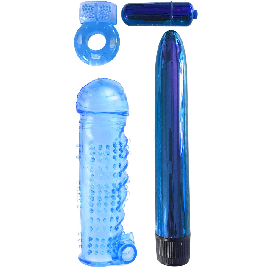 CLASSIX – KIT DE PLACER PARA PAREJAS AZUL