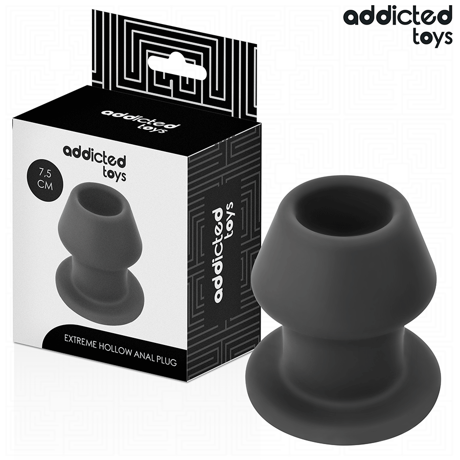 ADDICTED TOYS – PLUG ANAL HUECO EXTREM SILICONA TALLA S 7,5 CM