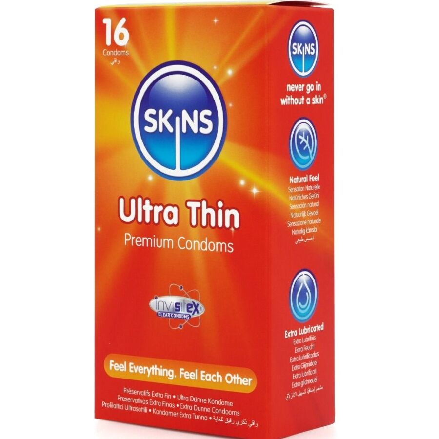 SKINS – ULTRAFINOS PRESERVATIVOS PREMIUM PACK 16