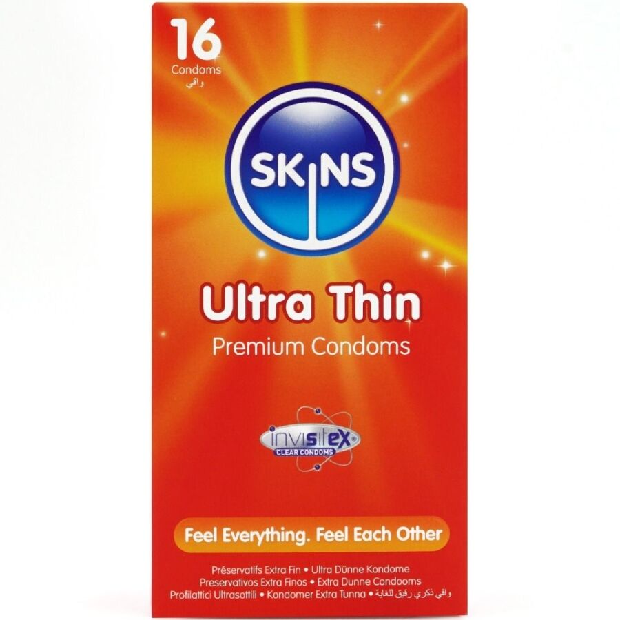 SKINS – ULTRAFINOS PRESERVATIVOS PREMIUM PACK 16