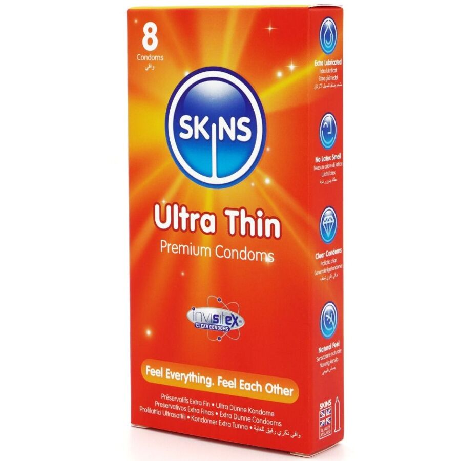 SKINS – ULTRAFINOS PRESERVATIVOS PREMIUM PACK 8