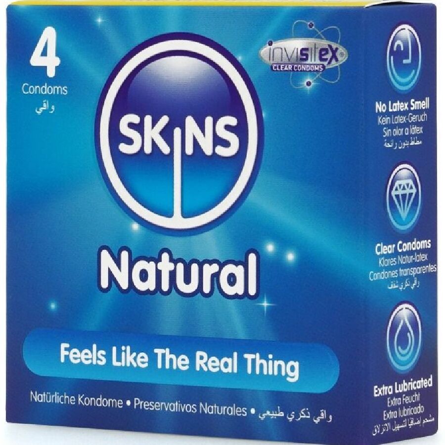 SKINS – NATURAL PRESERVATIVOS PREMIUM PACK 4