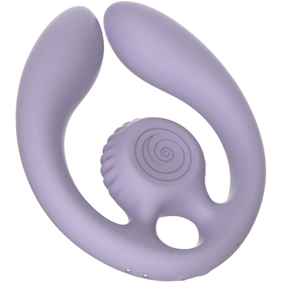 SNAIL VIBE – GIZI DÚO ESTIMULADOR DE PAREJAS CONTROL REMOTO LILA