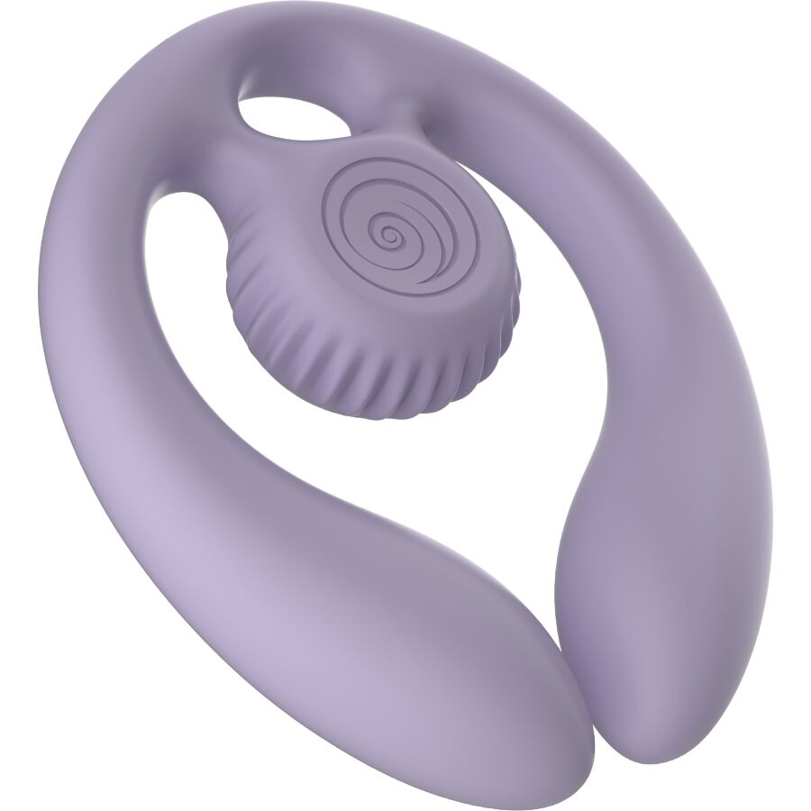 SNAIL VIBE – GIZI DÚO ESTIMULADOR DE PAREJAS CONTROL REMOTO LILA