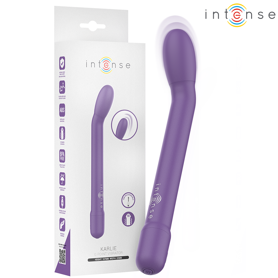 INTENSE – ESTIMULADOR PUNTO-G MORADO