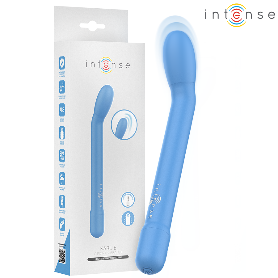 INTENSE – ESTIMULADOR PUNTO-G AZUL