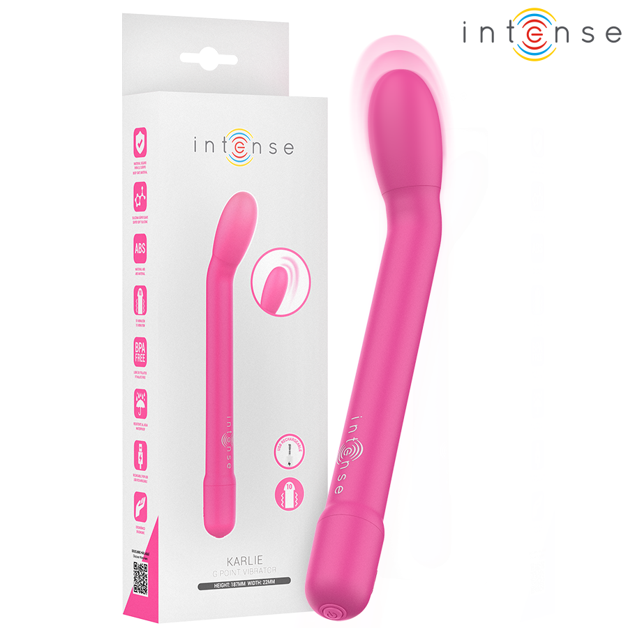 INTENSE – ESTIMULADOR PUNTO-G ROSA