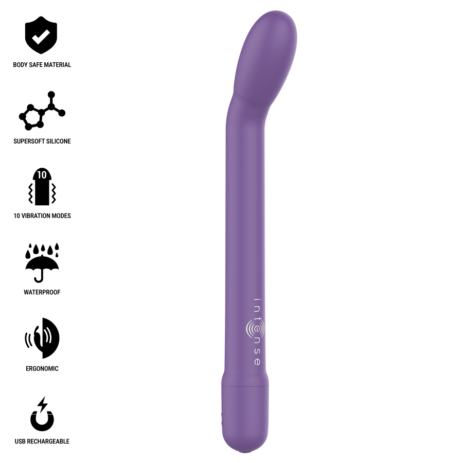 INTENSE – ESTIMULADOR PUNTO-G MORADO
