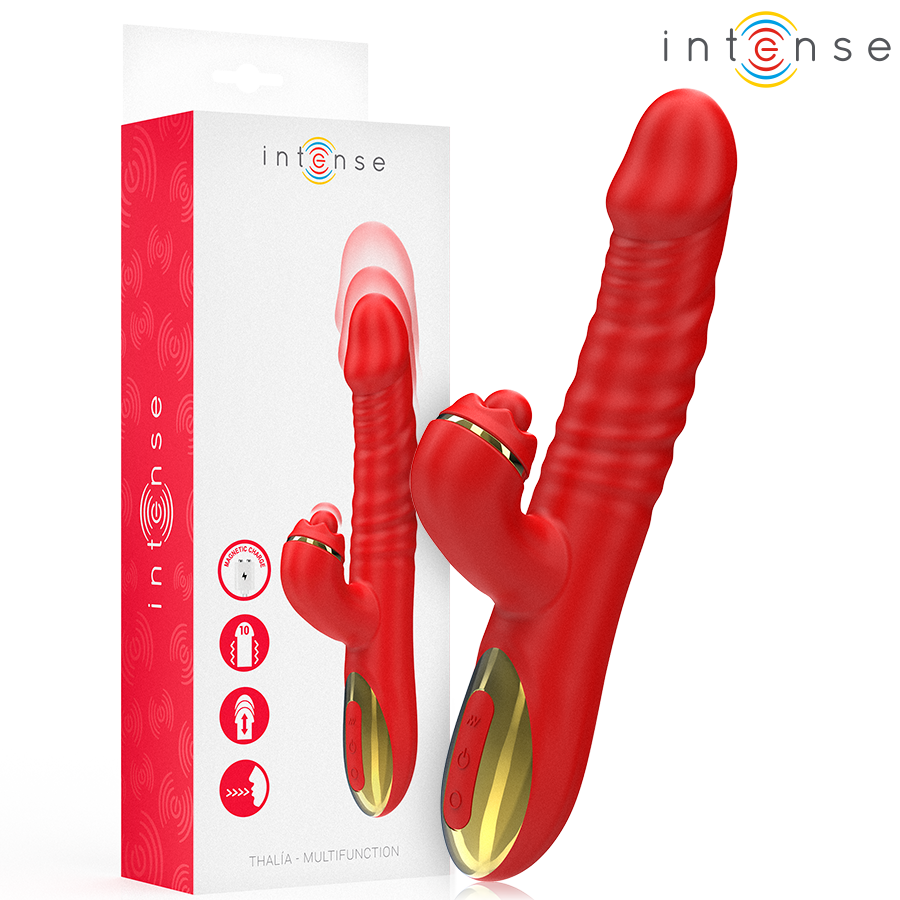 INTENSE – THALIA VIBRACIÓN  EMPUJE  ESTIMULACIÓN ROJO