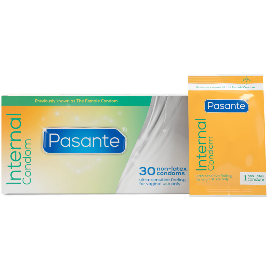 PASANTE – INTERNAL PRESERVATIVOS FEMENINOS CAJA 30 UNIDADES