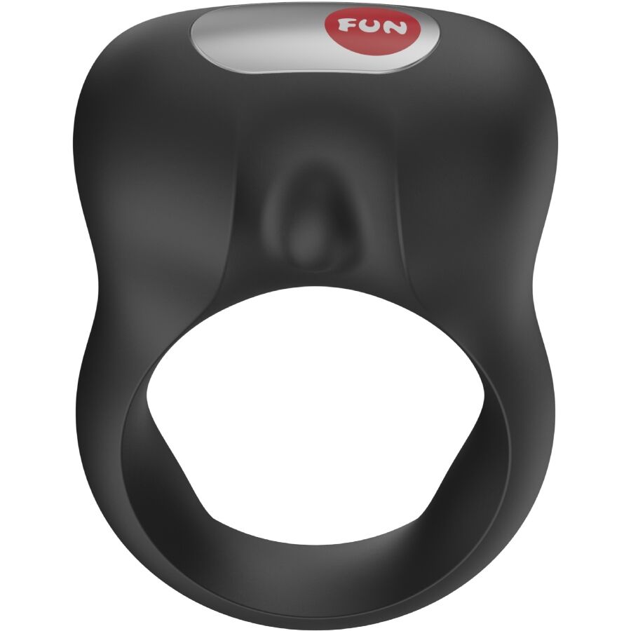 FUN FACTORY – STEADY ANILLO VIBRADOR PENE NEGRO