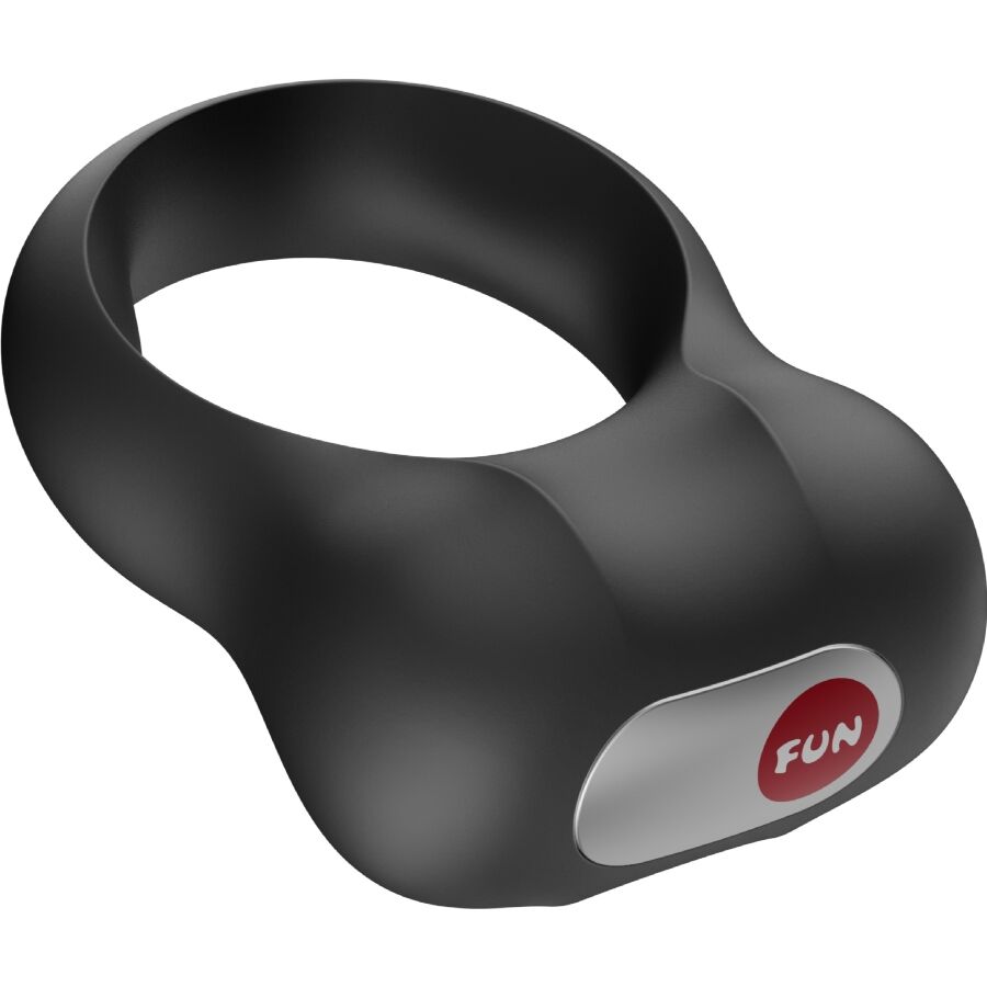 FUN FACTORY – STEADY ANILLO VIBRADOR PENE NEGRO