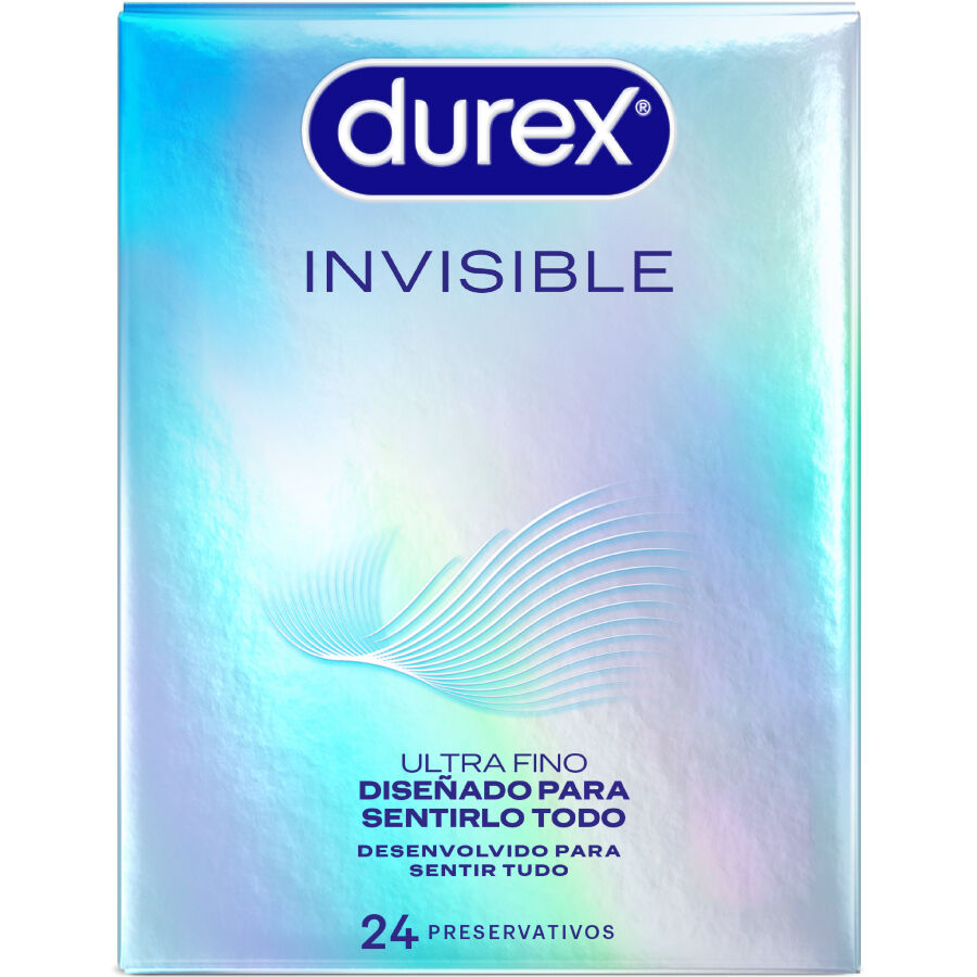 DUREX – PRESERVATIVOS INVISIBLE ULTRA FINO 24 UNIDADES