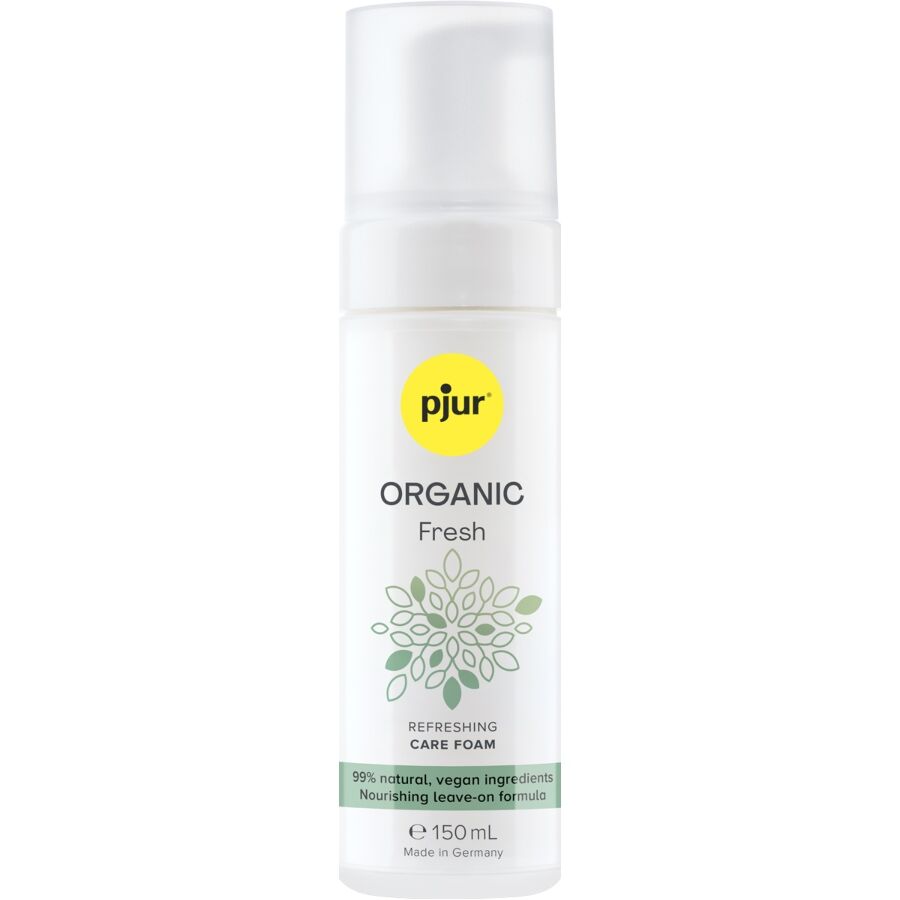 PJUR – ORGANIC FRESH ESPUMA REFRESCANTE VEGANA SIN ENJUAGUE 150 ML