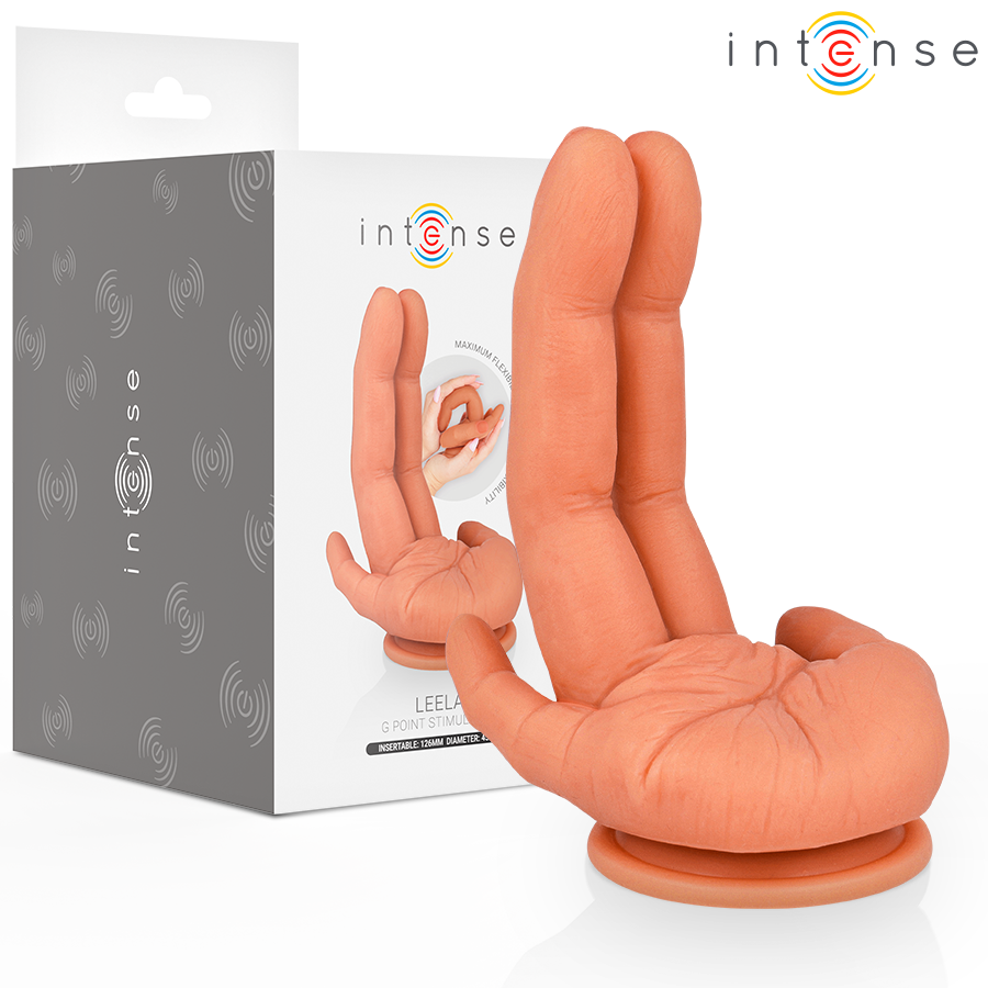INTENSE – LEELA ESTIMULADOR PUNTOG MANO FLEXIBLE 12,6 CM