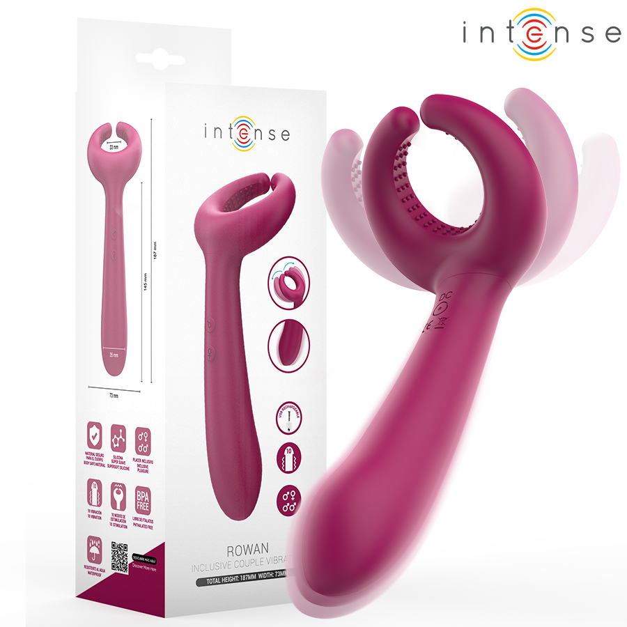 INTENSE – ROWAN VIBRADOR INCLUSIVO PARA PAREJAS