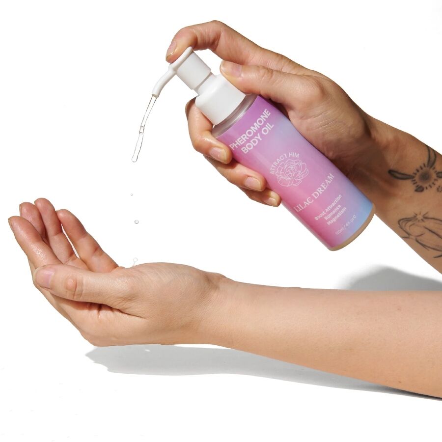 EYE OF LOVE – BLOOM ACEITE CORPORAL CON FEROMONAS LILAC DREAM 120 ML