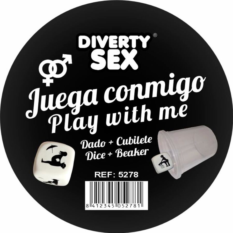 DIABLO PICANTE – DADO DURO BLANCO POSTURAS HETERO CON CUBILETE