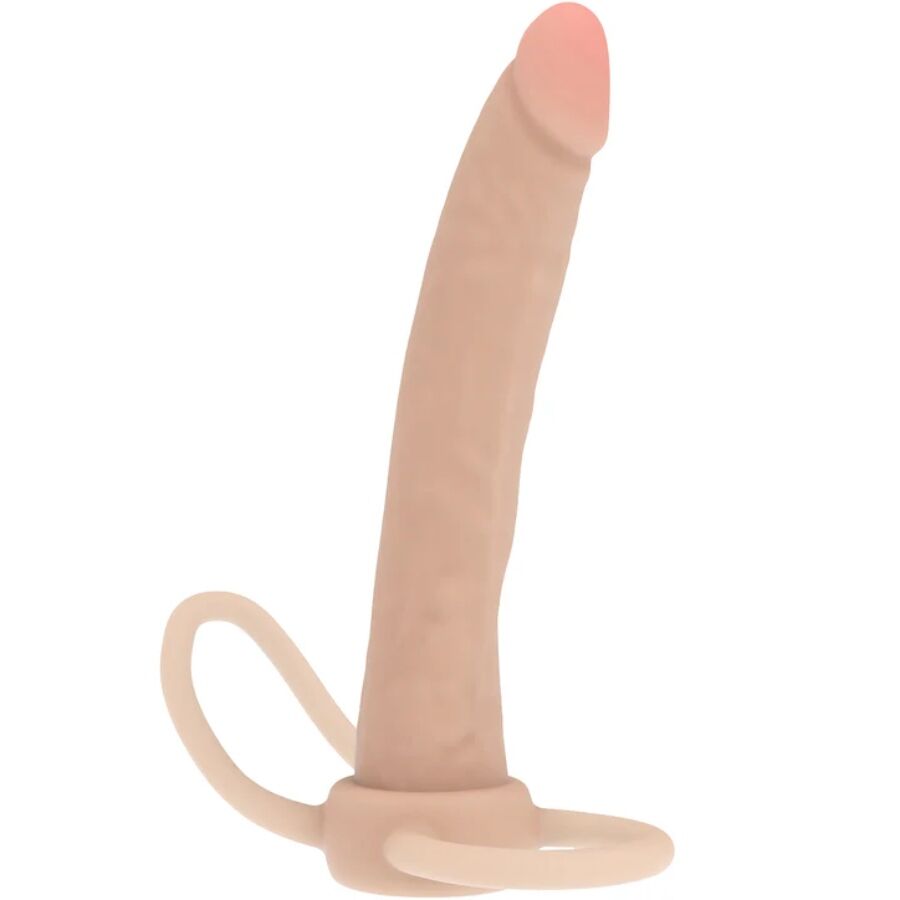 GET REAL – DOUBLE TROUBLE PENETRADOR ANAL SILICONA 16 CM