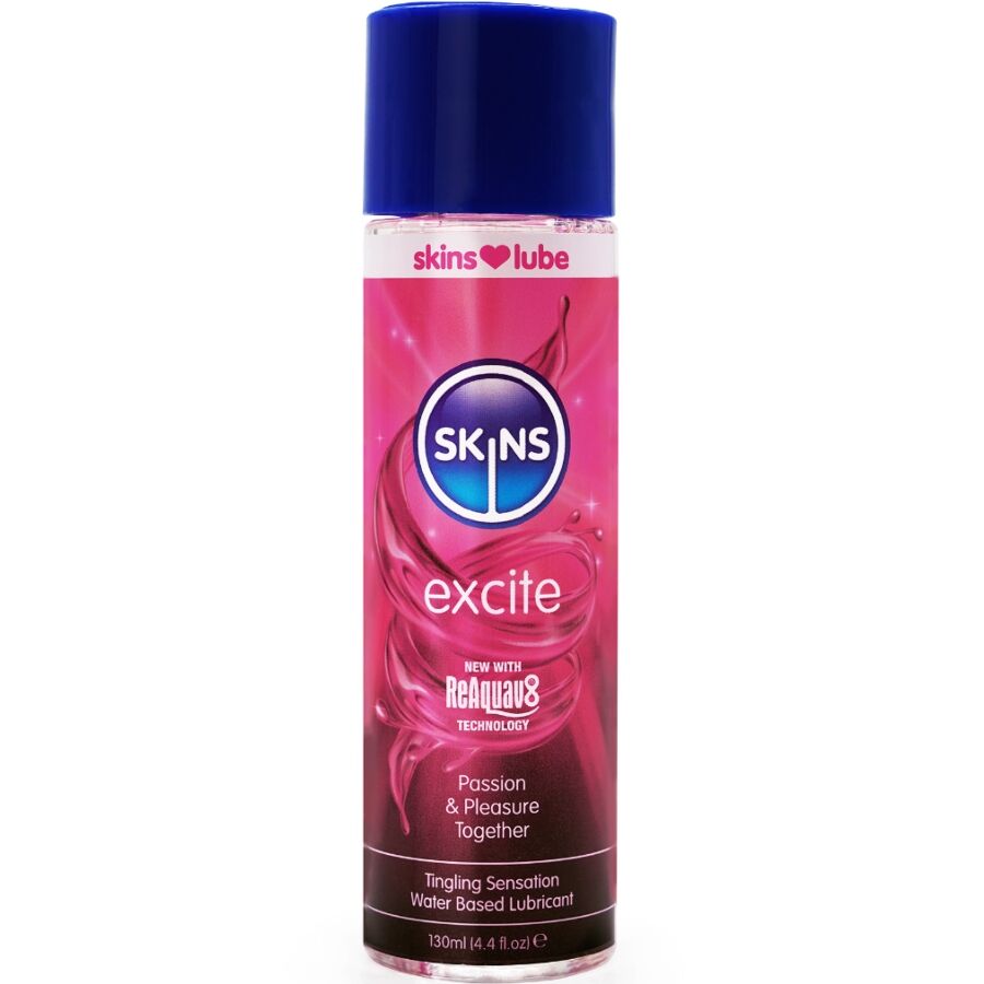 SKINS – EXCITE LUBRICANTE BASE DE AGUA 130 ML