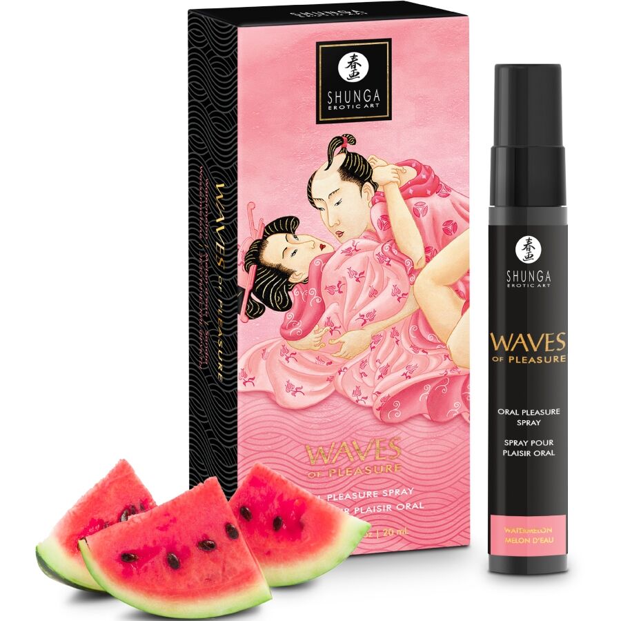 SHUNGA – WAVES PLEASURE SPRAY ORAL SEDUCTOR SANDÍA 20 ML