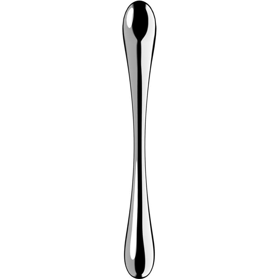 SATISFYER – COSMIC CREST 1 DILDO ACERO INOXIDABLE DOBLE USO