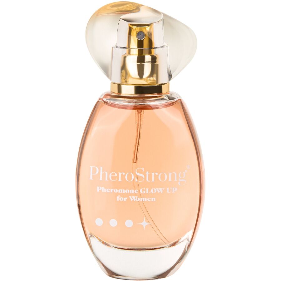 PHEROSTRONG – GLOW UP PERFUME CON FEROMONAS PARA MUJER 50 ML