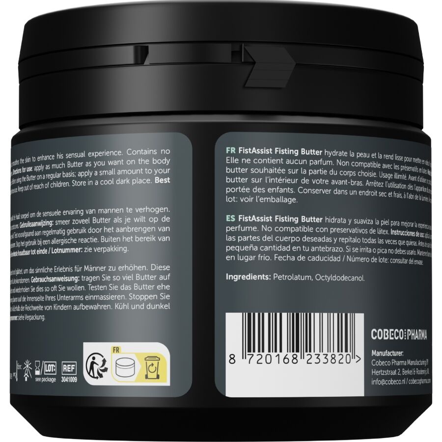 COBECO – FIST ASSIST VASELINA LUBRICANTE BASE DE ACEITE 500 ML