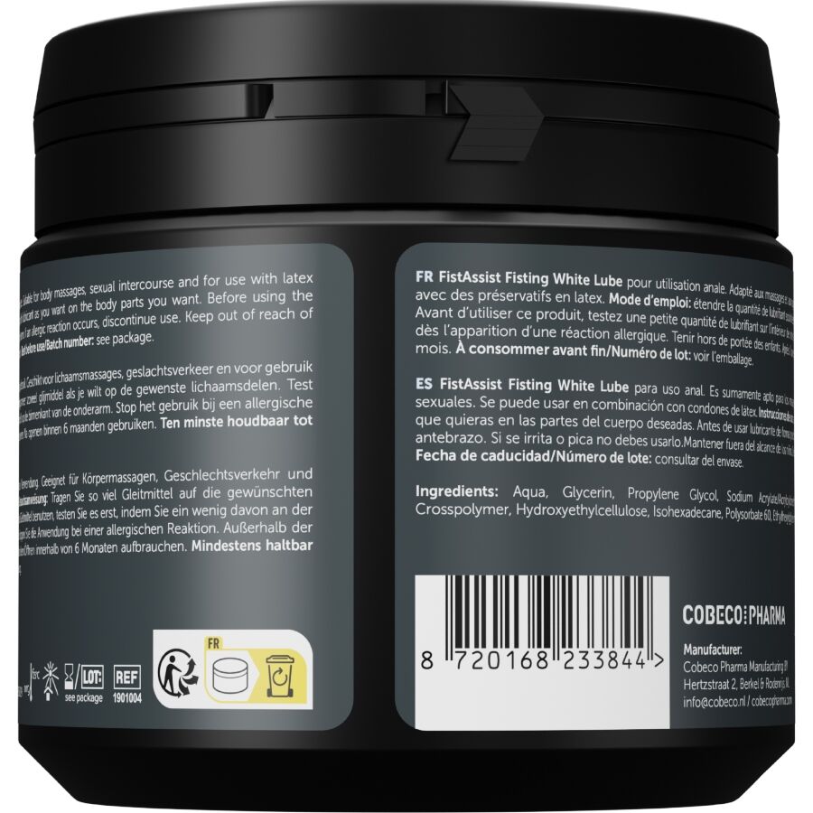 COBECO – FIST ASSIST LUBRICANTE BLANCO EXTRAESPESO 500 ML