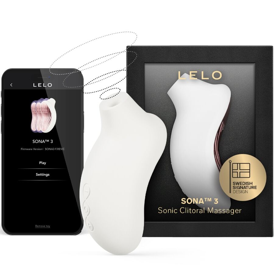 LELO – SONA 3 MASAJEADOR SÓNICO DE CLÍTORIS BLANCO