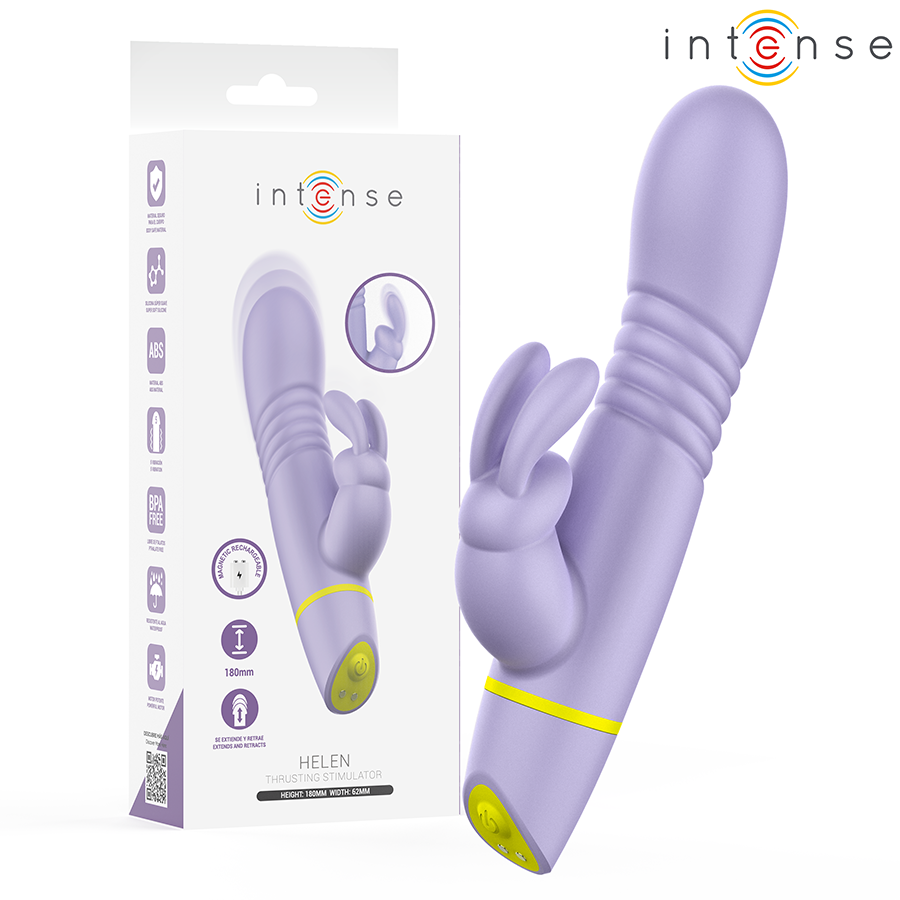INTENSE – HELEN ESTIMULADOR RABBIT VIBRADOR THRUSTING