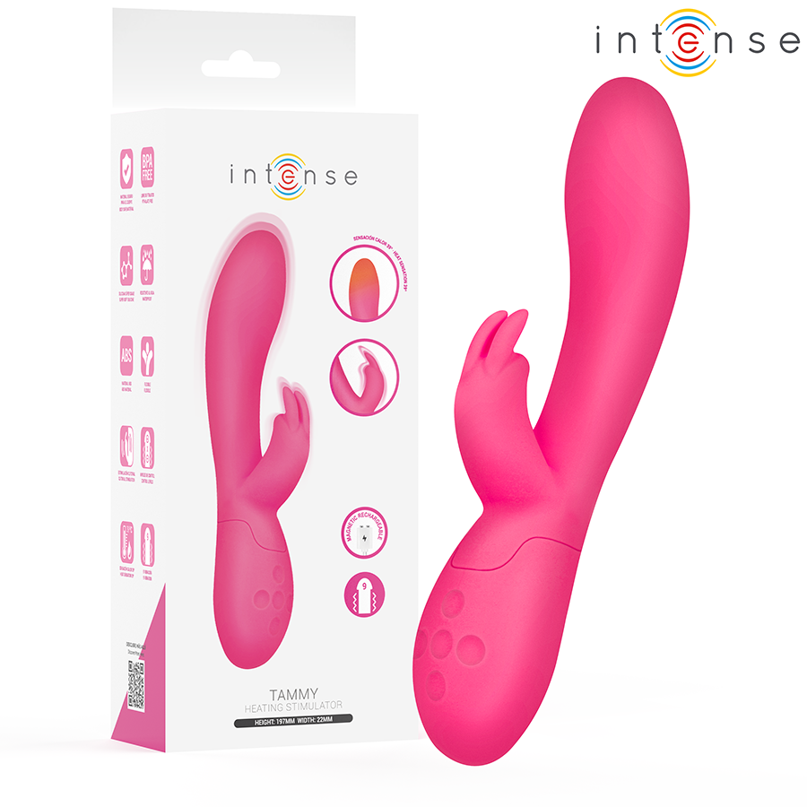 INTENSE – TAMMY RABBIT STIMULATOR WITH HEAT