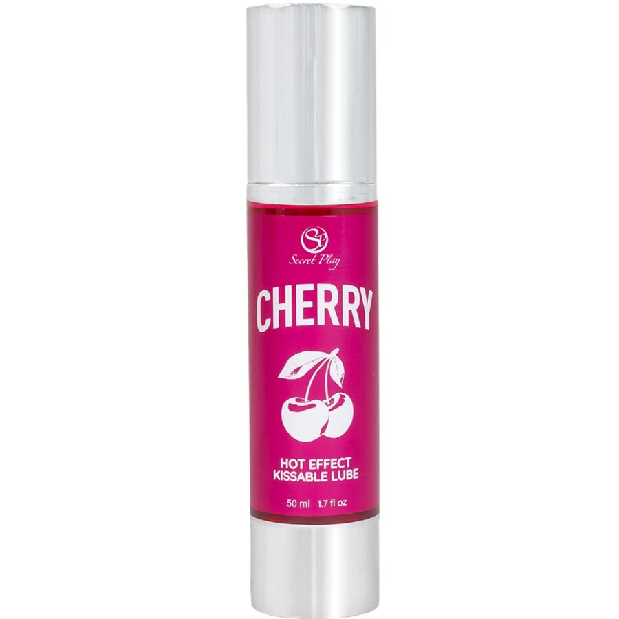 SECRETPLAY – LUBRICANTE EFECTO CALOR CEREZA 50 ML