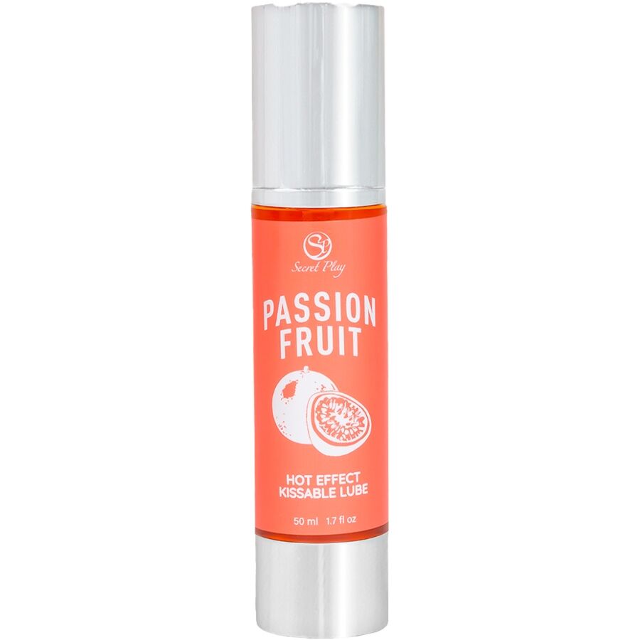 SECRETPLAY – LUBRICANTE EFECTO CALOR FRUTA DE LA PASIÓN 50 ML