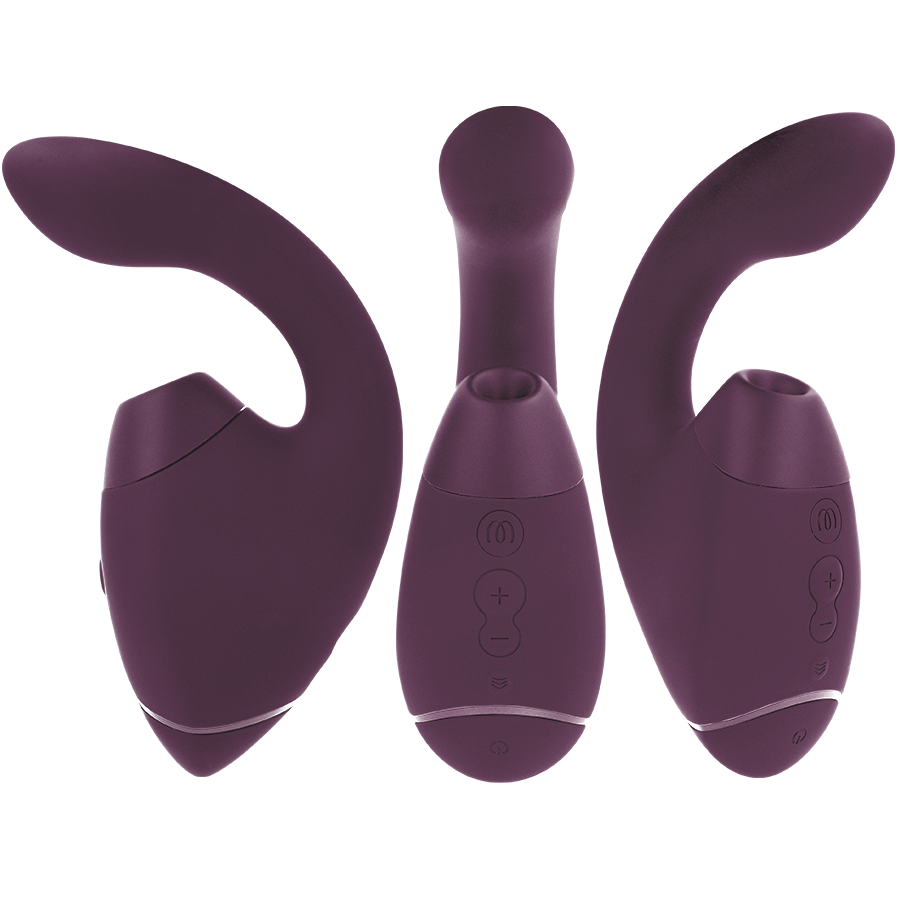 WOMANIZER – DUO NEXT ESTIMULADOR VIBRADOR DUAL CLÍTORIS PUNTOG MORADO
