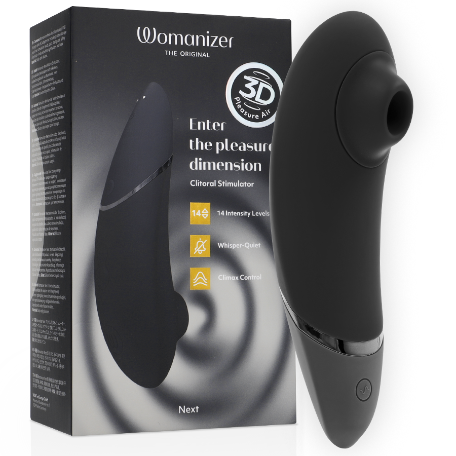 WOMANIZER – NEXT ESTIMULADOR DE CLITORÍS NEGRO