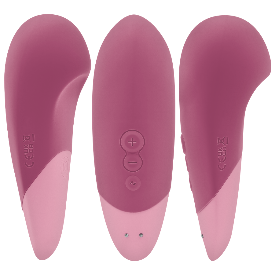 WOMANIZER – VIBE VIBRADOR LAY-ON SILENCIOSO ROSA OSCURO