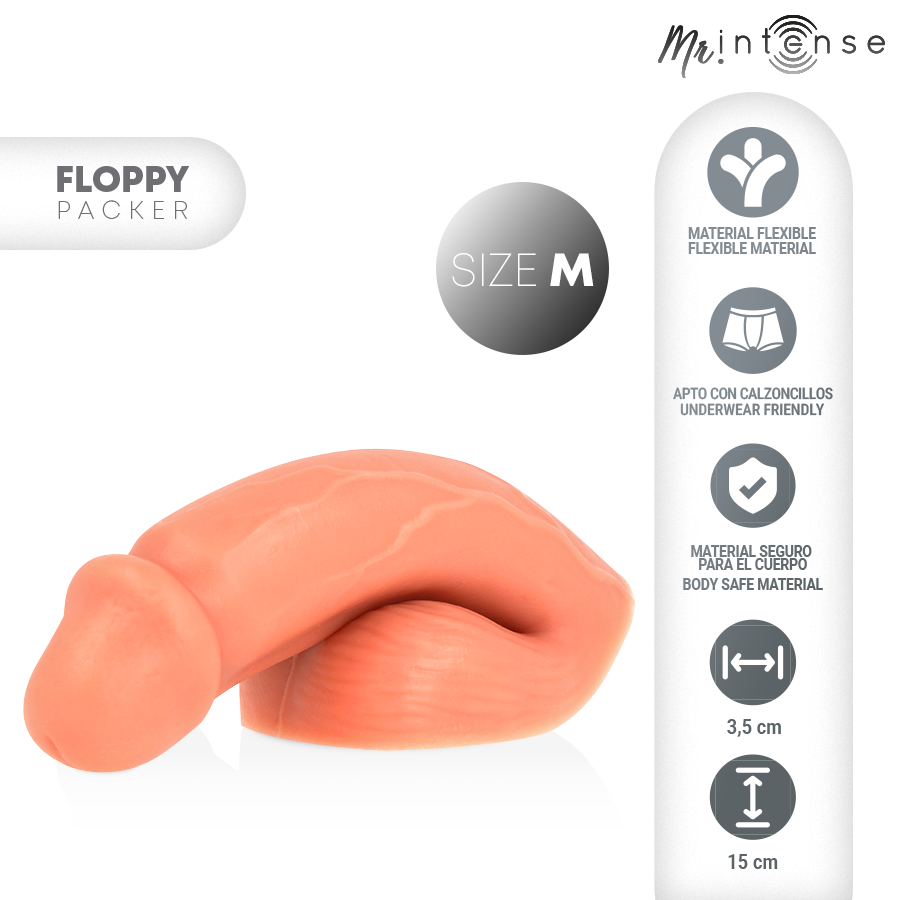 MR INTENSE – FLOPPY TALLA M PACKER REALÍSTICO