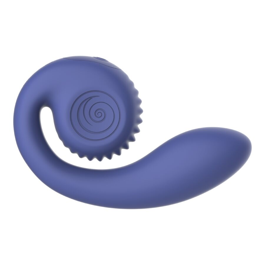 SNAIL VIBE – GIZI LITE VIBRADOR DUAL PUNTO G Y CLÍTORIS MORADO