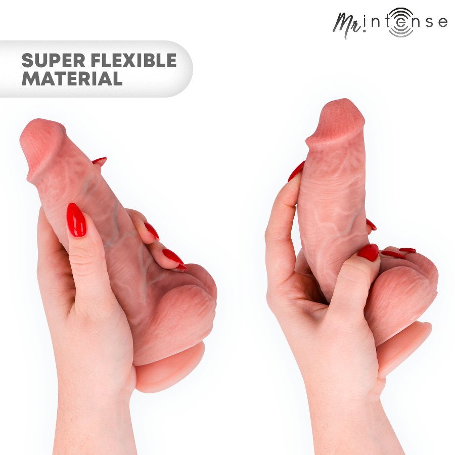 MR INTENSE – SMALL SPENCER DILDO SILICONA 19 CM -Ø- 4.5 CM