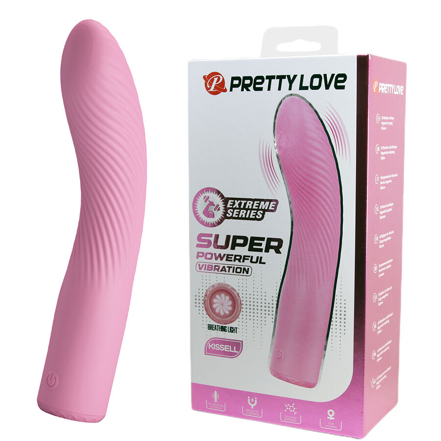 PRETTY LOVE – KISELL VIBRADOR PUNTO G ROSA