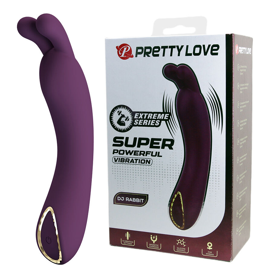 PRETTY LOVE – DJ RABBIT VIBRADOR PUNTO G MORADO