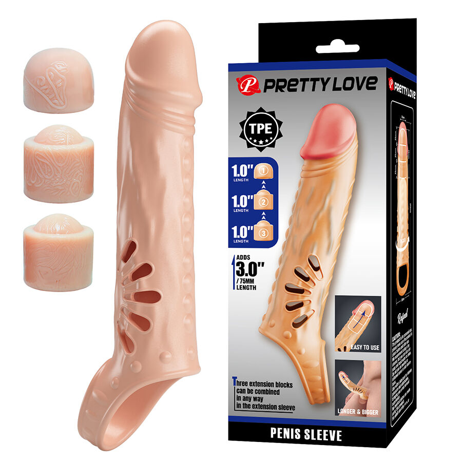 PRETTY LOVE- FUNDA PARA PENE CON EXTENSORES