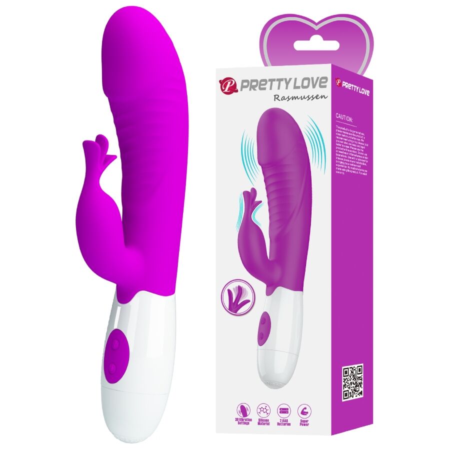 PRETTY LOVE – RASMUSSEN VIBRADOR PUNTO G MORADO