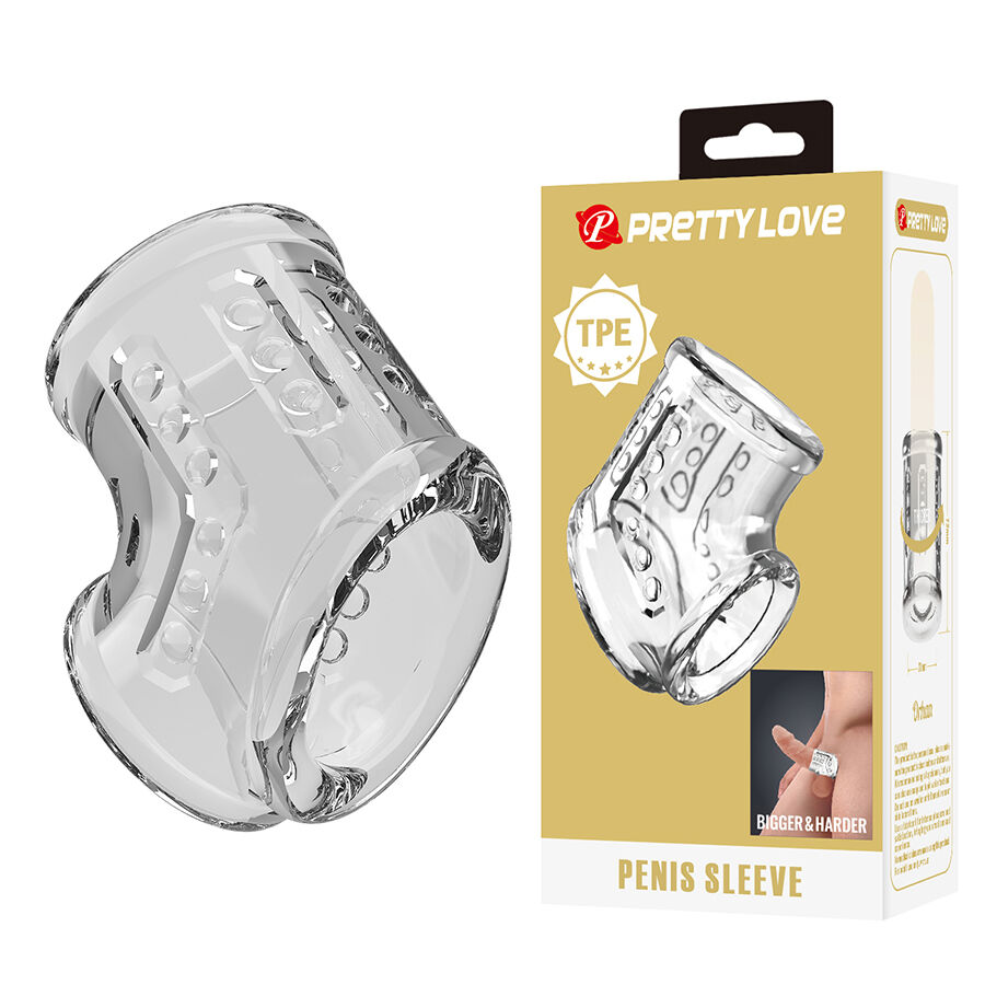 PRETTY LOVE – FUNDA CORTA PARA PENE TRANSAPARENTE